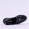 Marco Moreo Maura Heart Slip On Loafer - Dark Navy Patent
